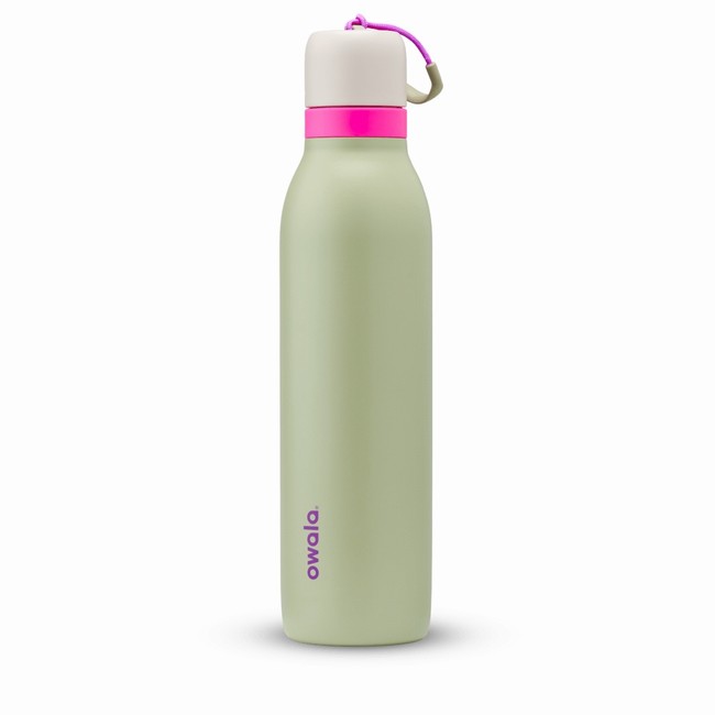 Owala 24oz FreeSip® Twist Water Bottles Green Canada | EYLMO-7483